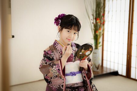 ジュニアサイズ着物　女の子