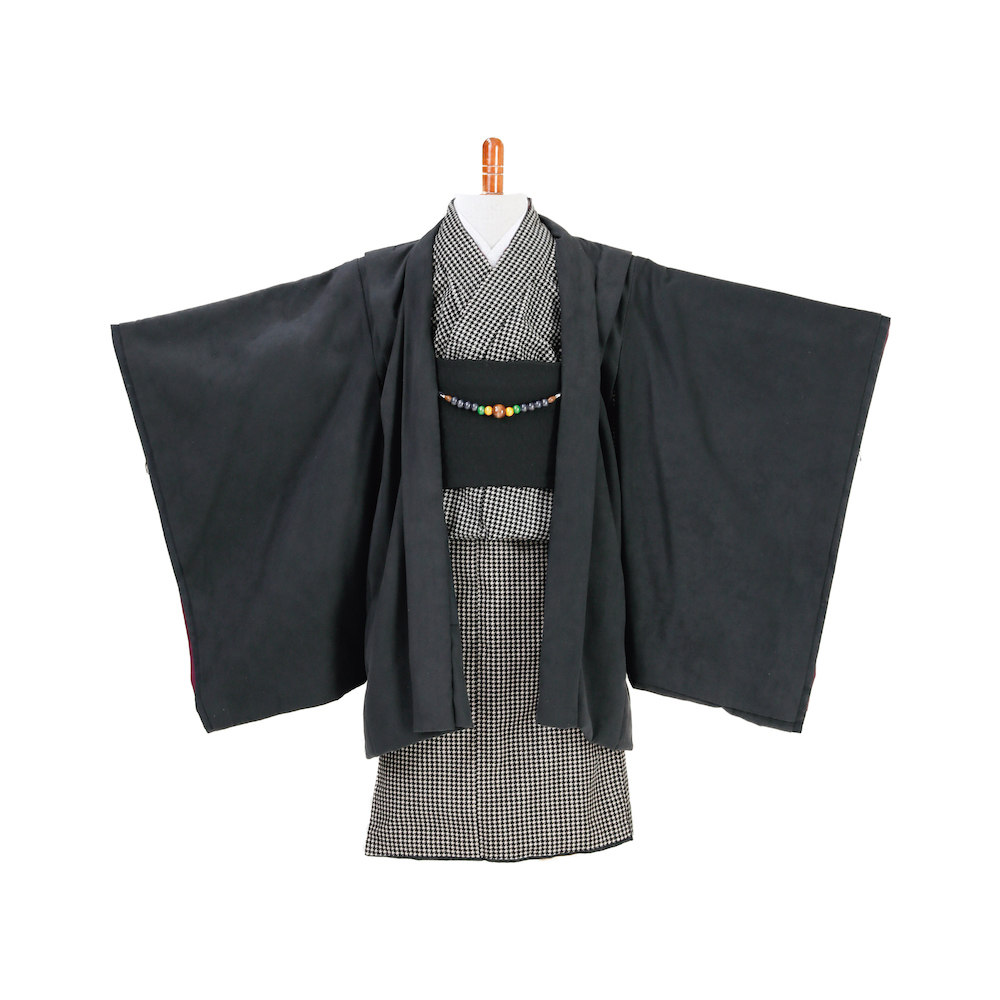 黒モダン　羽織