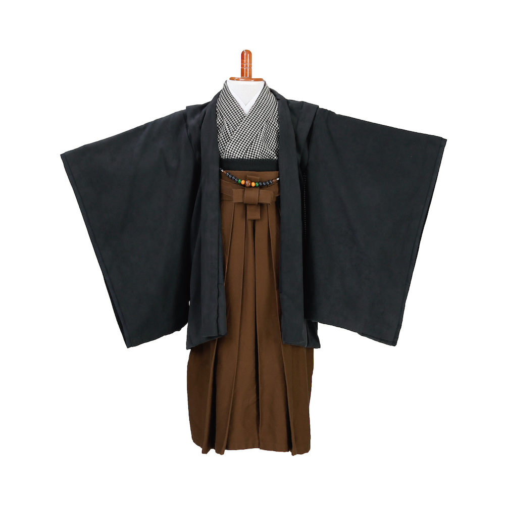 黒モダン　羽織袴