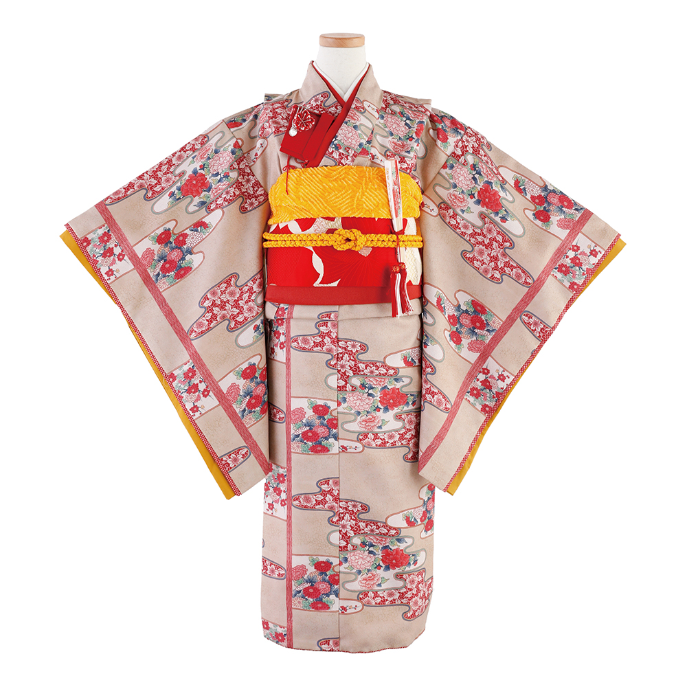 ベージュ吉野　帯