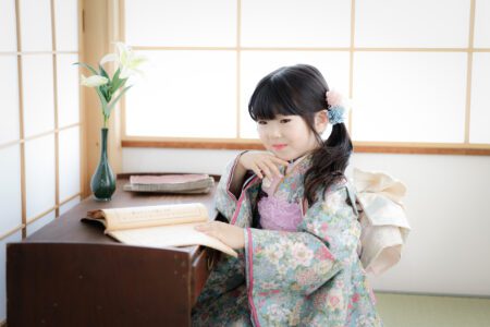 7歳　着物