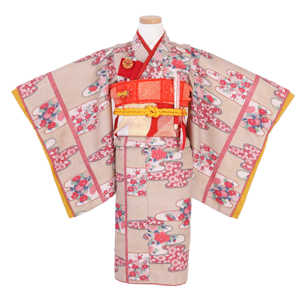 ベージュ吉野　帯