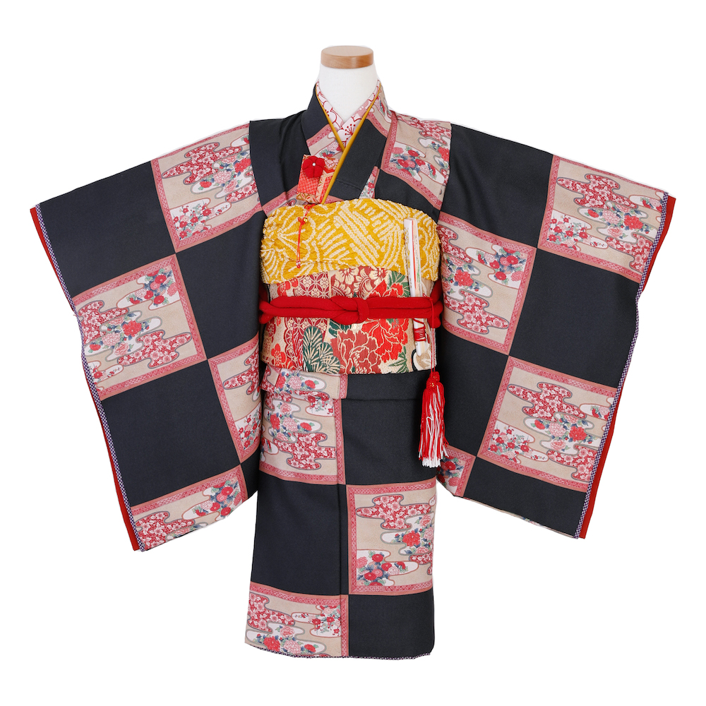市松吉野 帯
