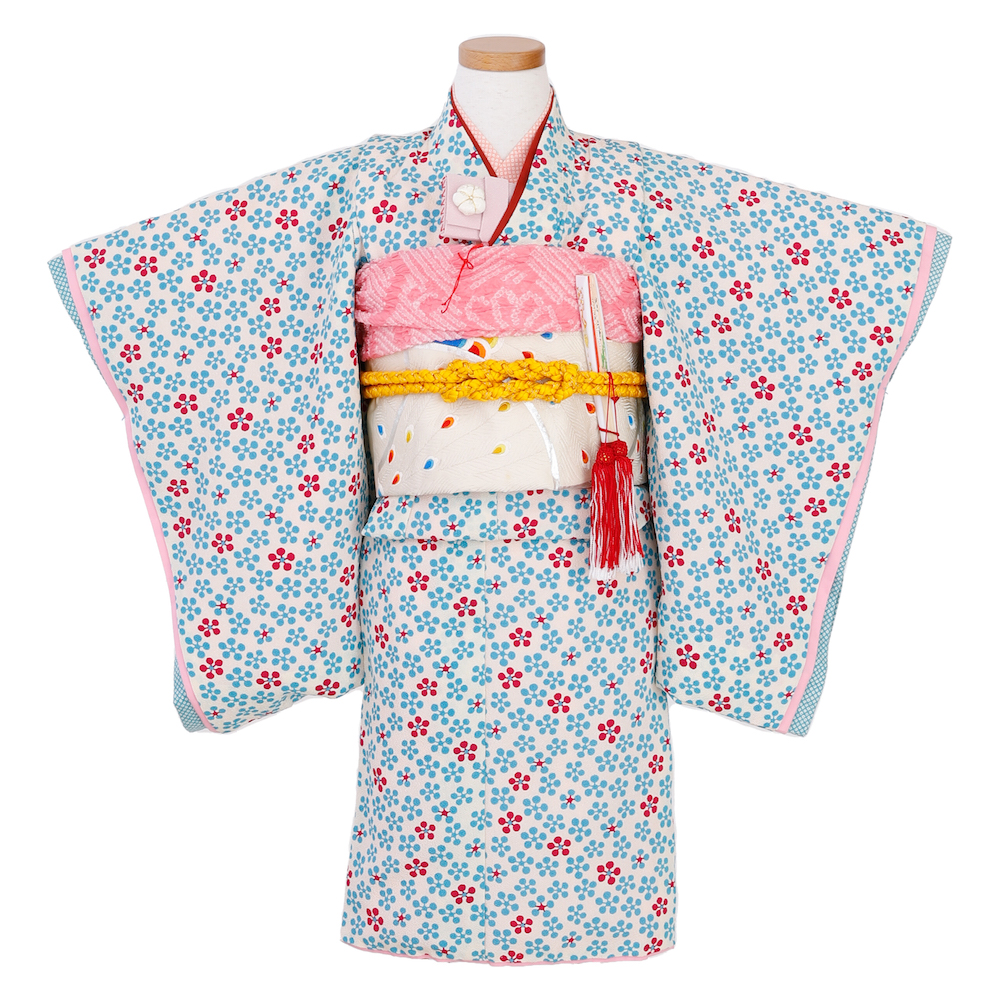 水色花 帯