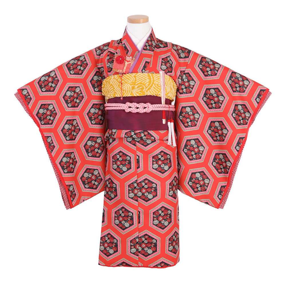 紅亀甲 帯
