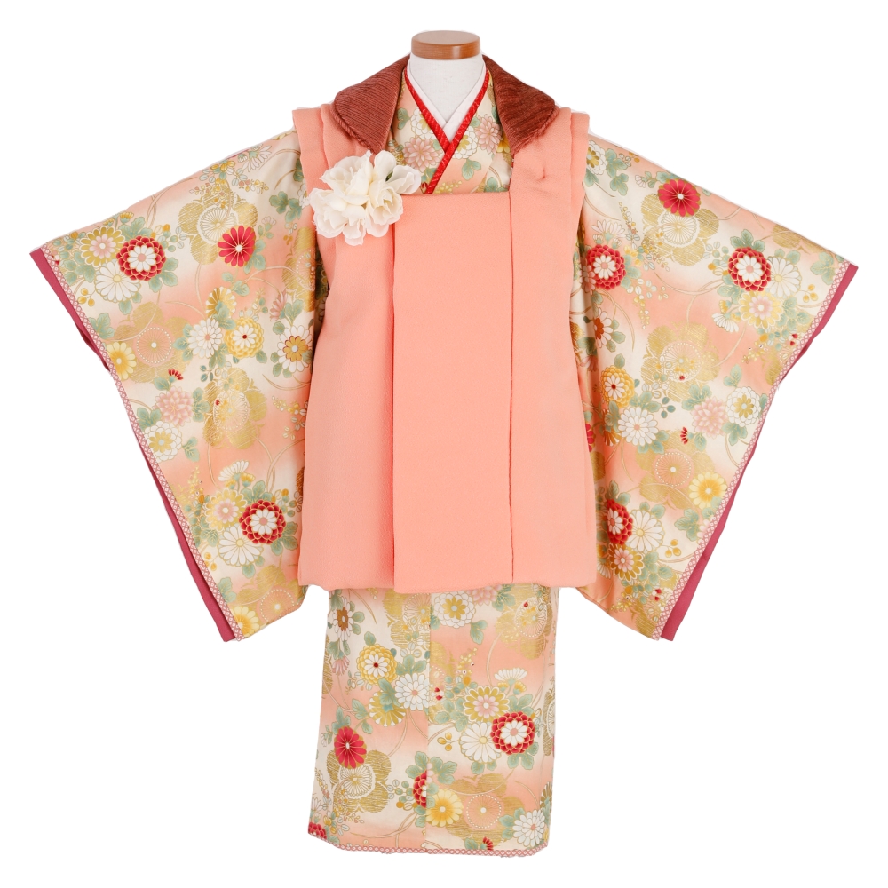 春色ピンク　被布