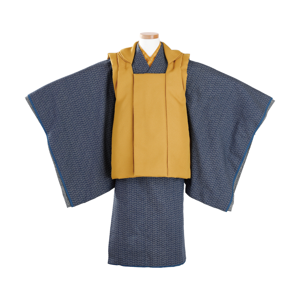 紺笹　被布