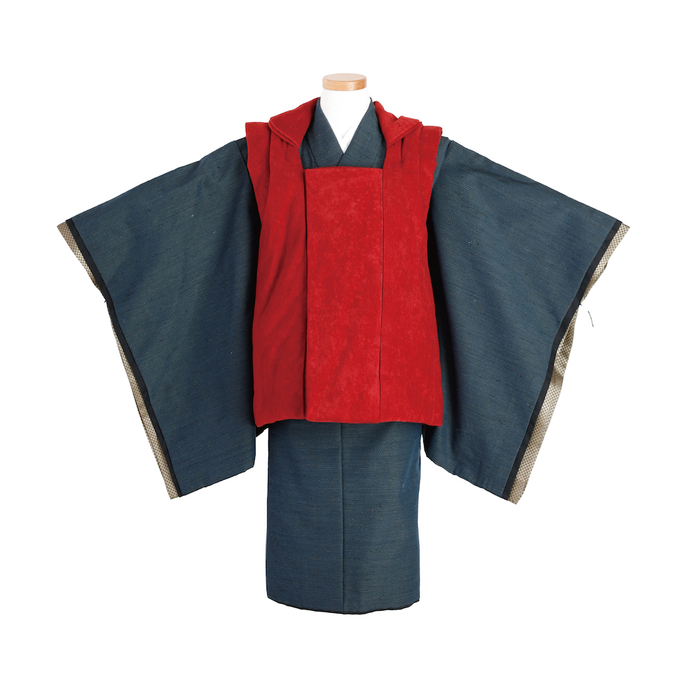 紺紬　被布